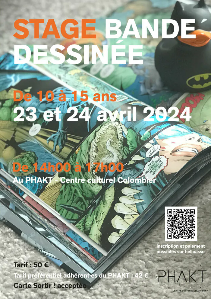 Stage BD PHAKT - Centre culturel Colombier Rennes