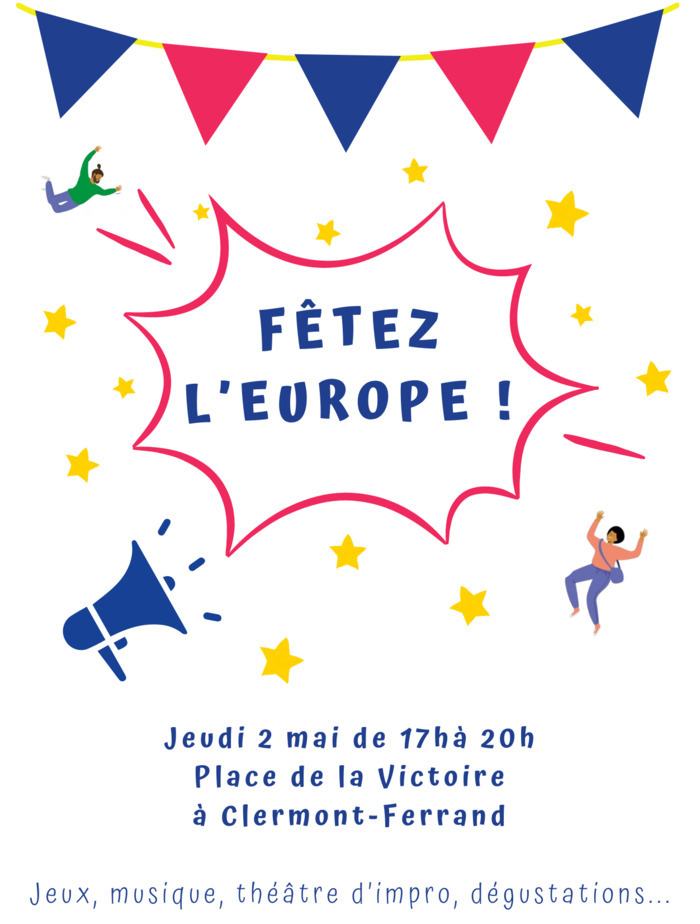Fête l'Europe ! Place de la Victoire à Clermont-Ferrand Clermont-Ferrand