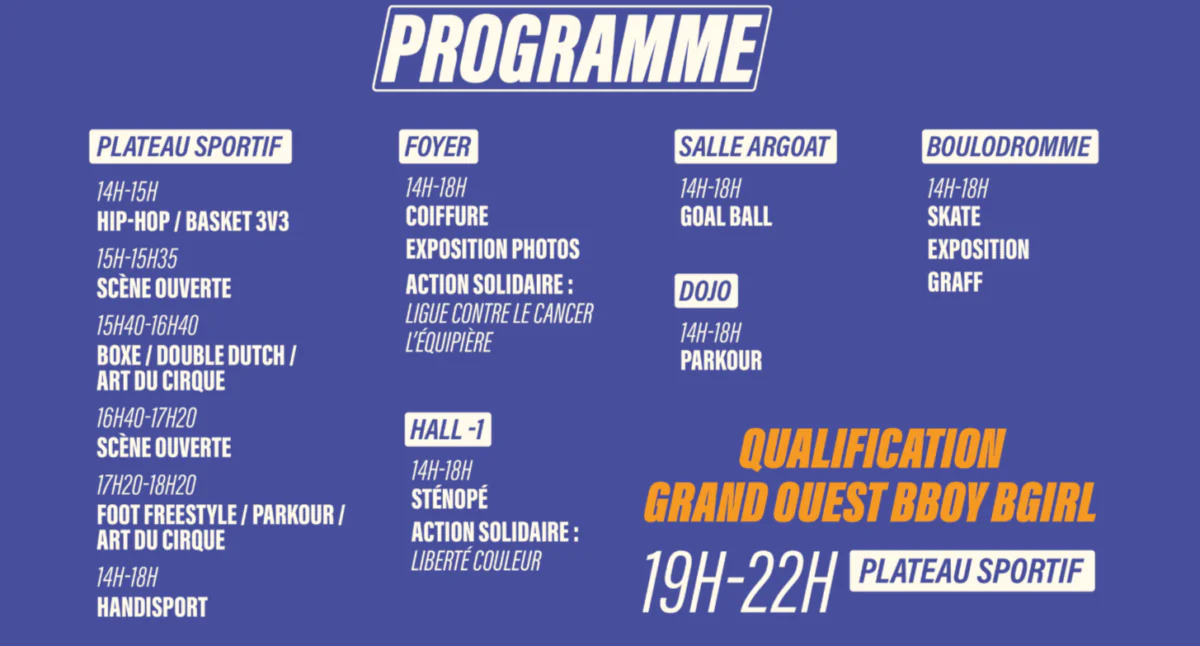 programme festival cadences urbaines cadets de bretagne
