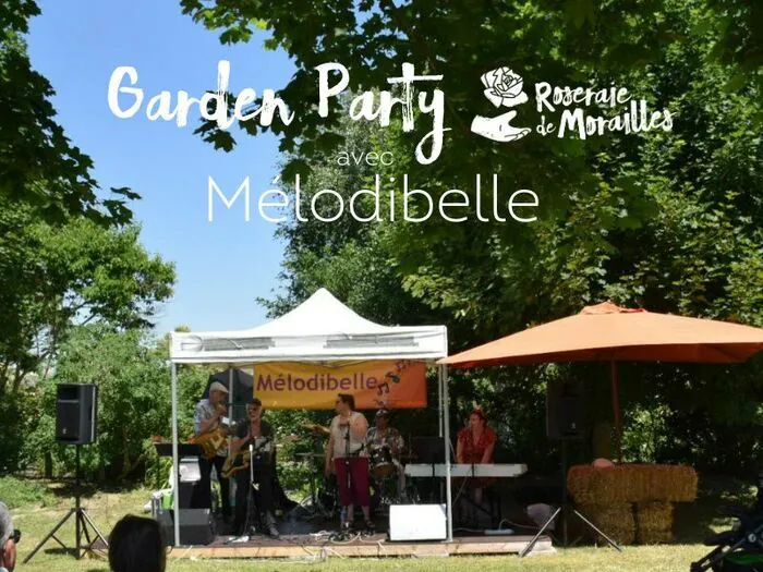 Garden party 2024 avec Mélodibelle Roseraie de Morailles Pithiviers-le-vieil