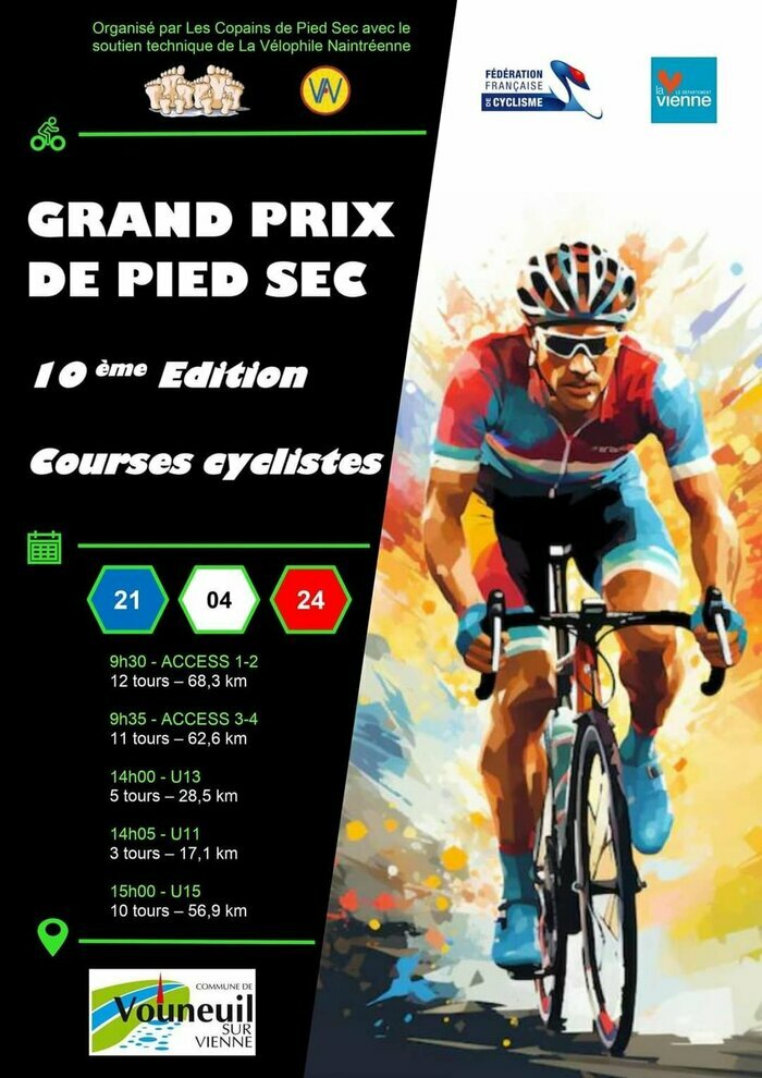 Grand Prix de Pied Sec Rue de Pied Sec - Vouneuil sur vienne Vouneuil-sur-Vienne
