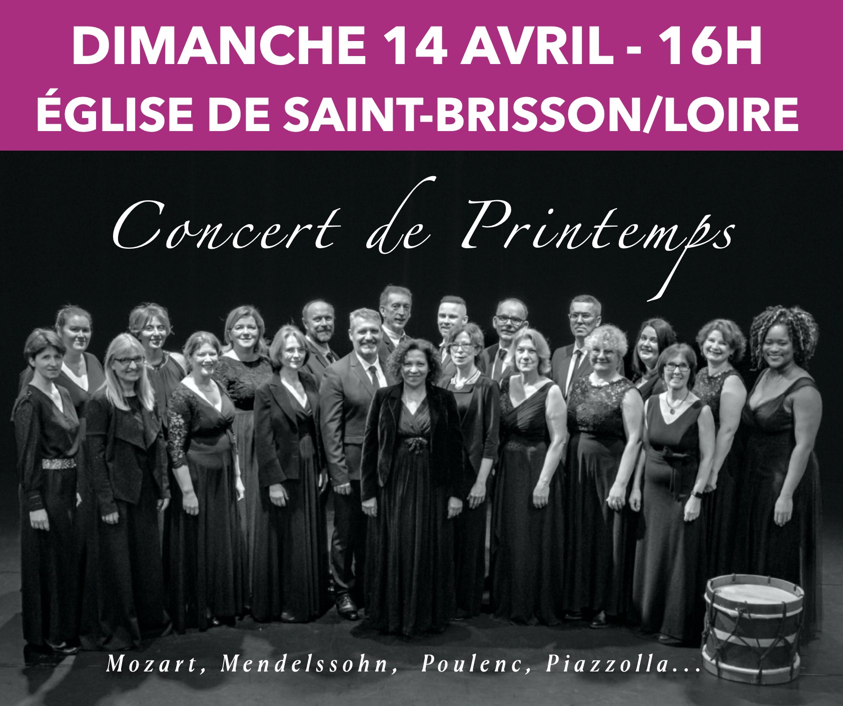 Concert de printemps Loiret's Singers