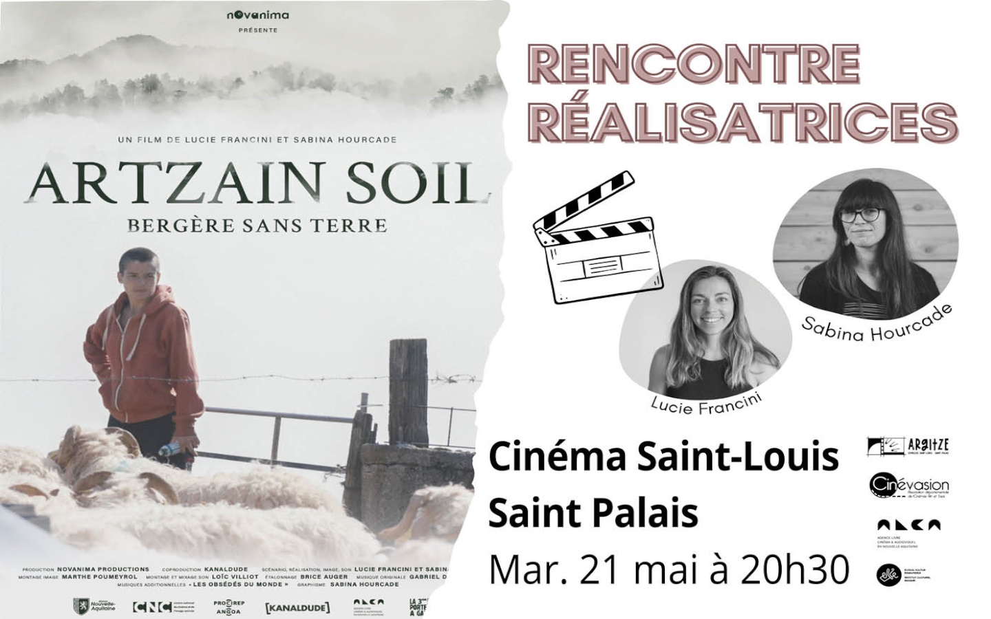 Ciné-rencontre réalisatrices projection du film "Artzain Soil"