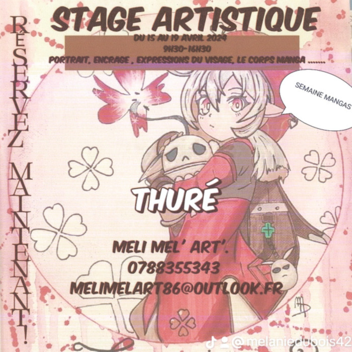 Stage artistique Meli Mel'Art' Salle des associations Thuré