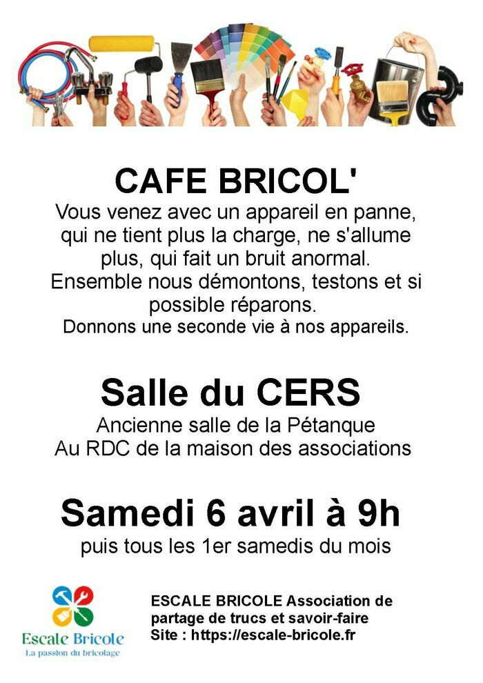 Café Bricol' Salle du Cers  31750 Escalquens Escalquens