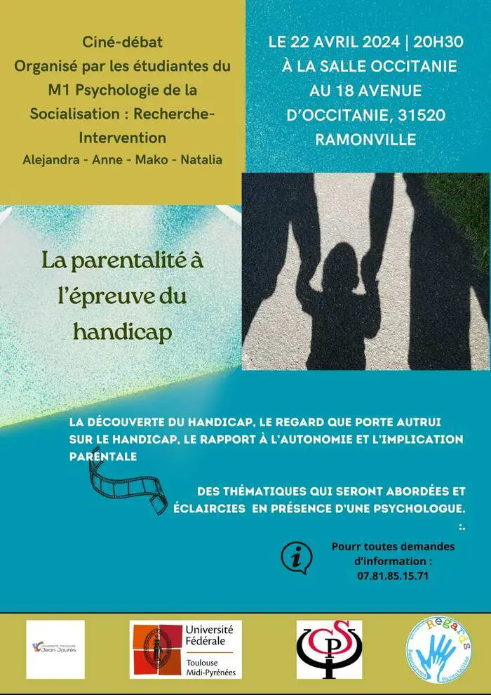 La parentalité à l'épreuve du handicap Salle Occitanie Ramonville-Saint-Agne