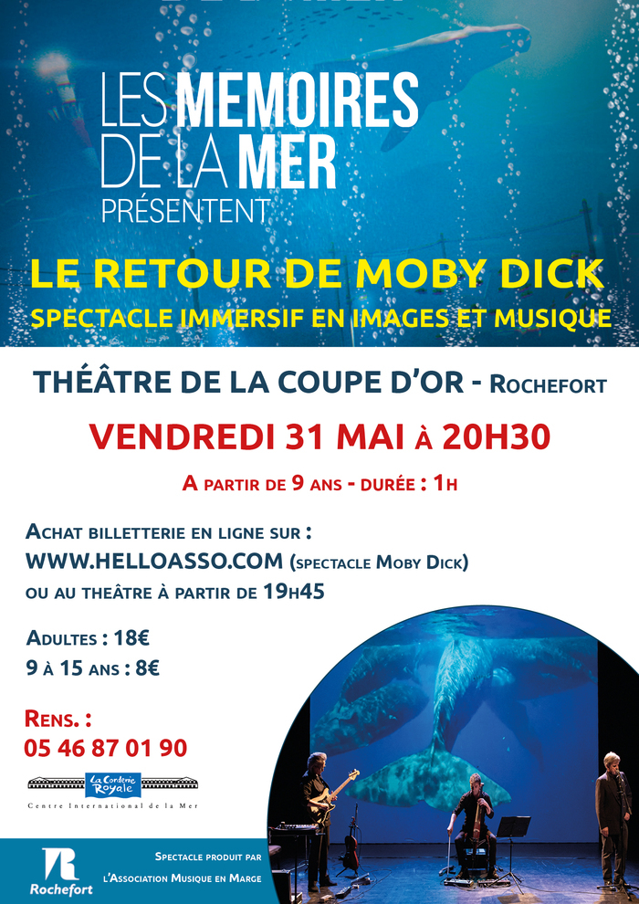 Spectacle immersif « Le Retour de Moby Dick » Théâtre de la Coupe d'Or Sourdeval