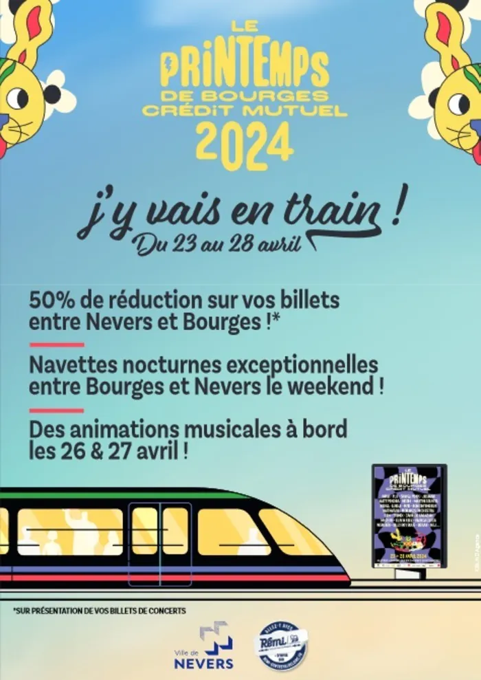 Retrouvez le Train du printemps ! Théâtre Municipal de Nevers Nevers