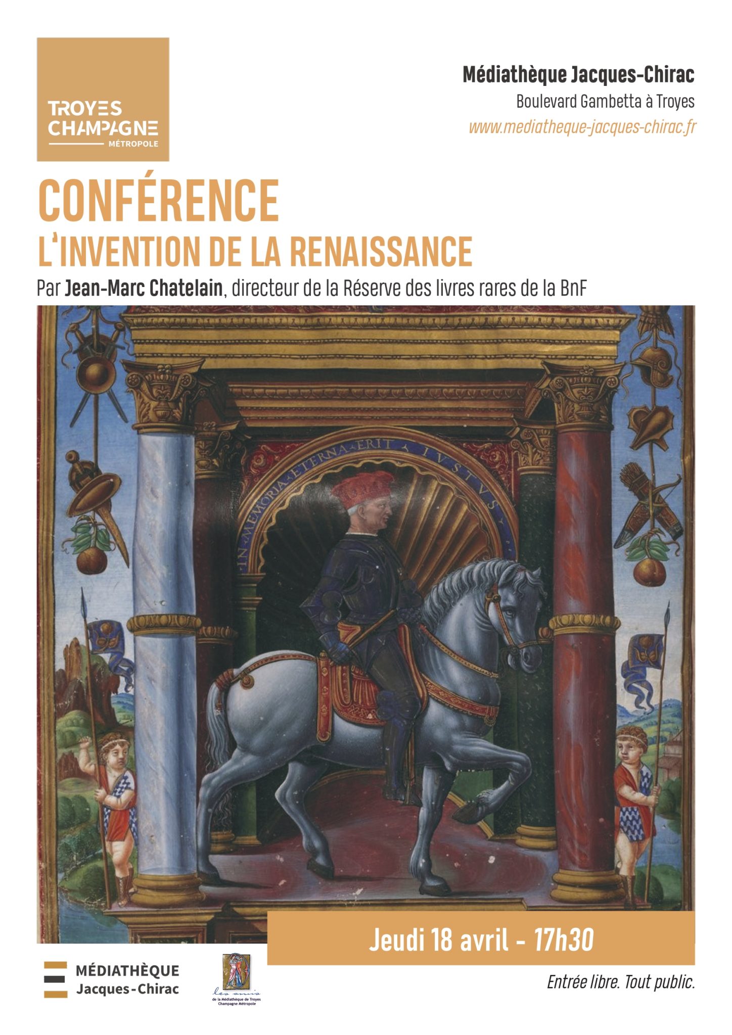 Conférence L’invention de la Renaissance