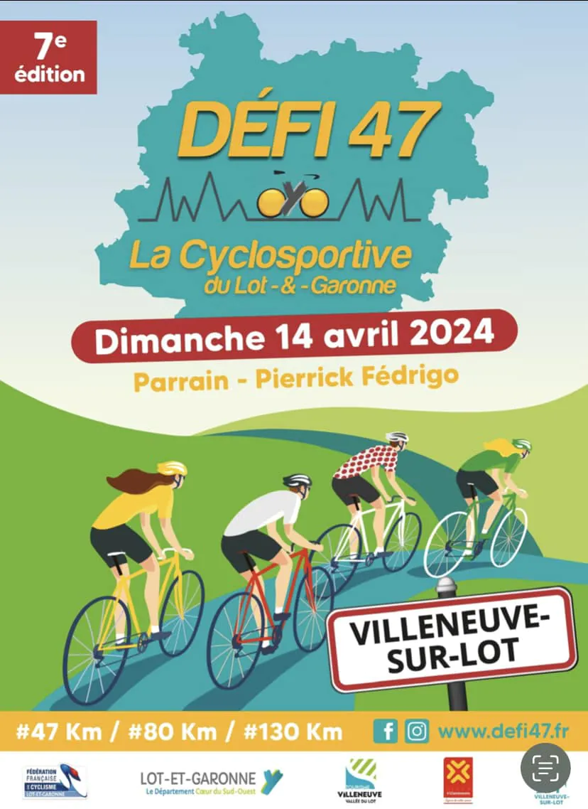 Défi 47 La cyclosportive du Lot-et-Garonne