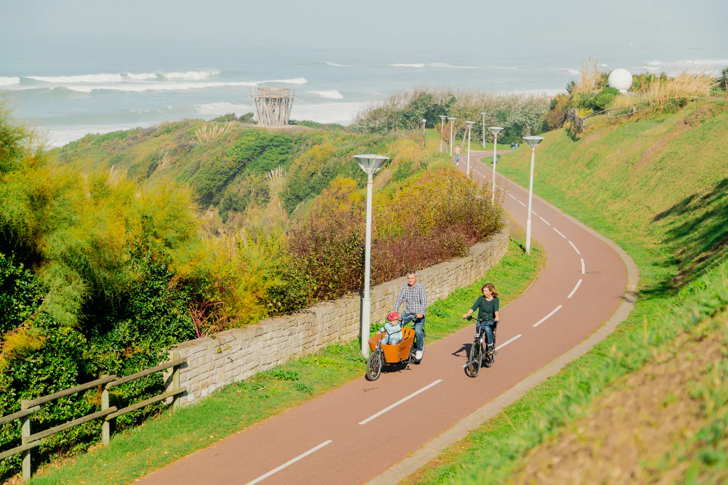 Piste cyclable "Boulevard des Plages" Anglet Nouvelle-Aquitaine