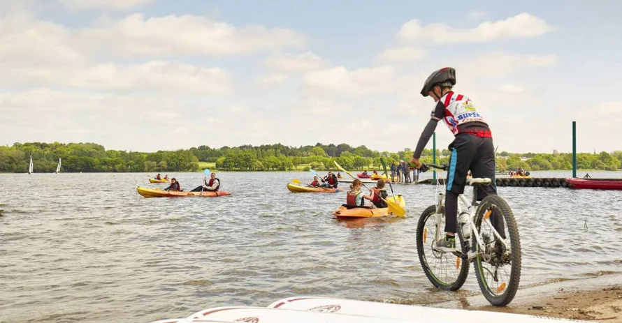 Triathlon du lac au Duc,