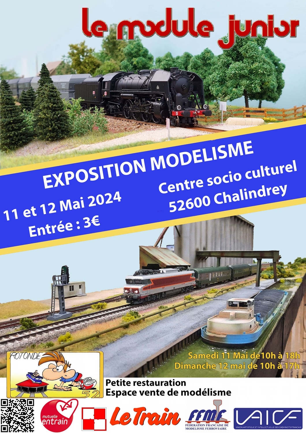EXPOSITION MODELISME "LE MODULE JUNIOR" A CHALINDREY