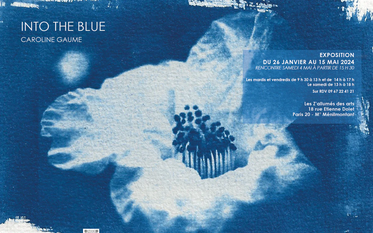 Exposition photographique « Into the blue » dans le 20e Les Z'allumés des arts Paris