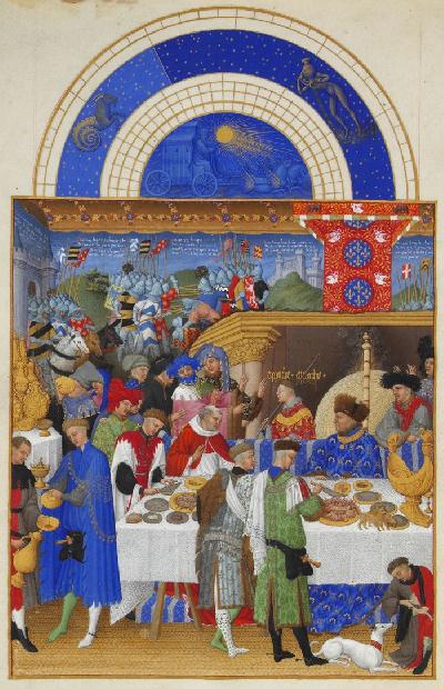 Exposition "La cuisine médiévale" à La Bastide l'Evêque