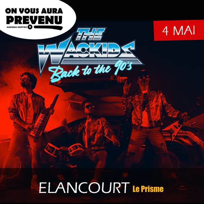 The Wackids - Back to the 90's (Concert rock jeune public) Le Prisme Élancourt