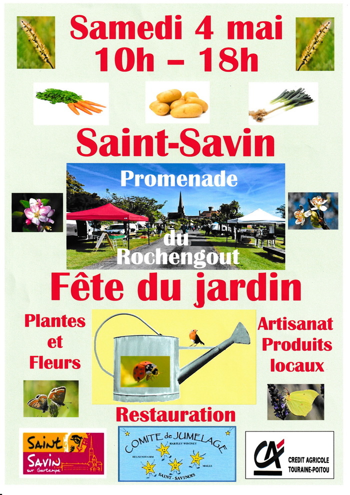 Fête du jardin Saint-Savin - Antigny -  Promenade du Rochengout Antigny