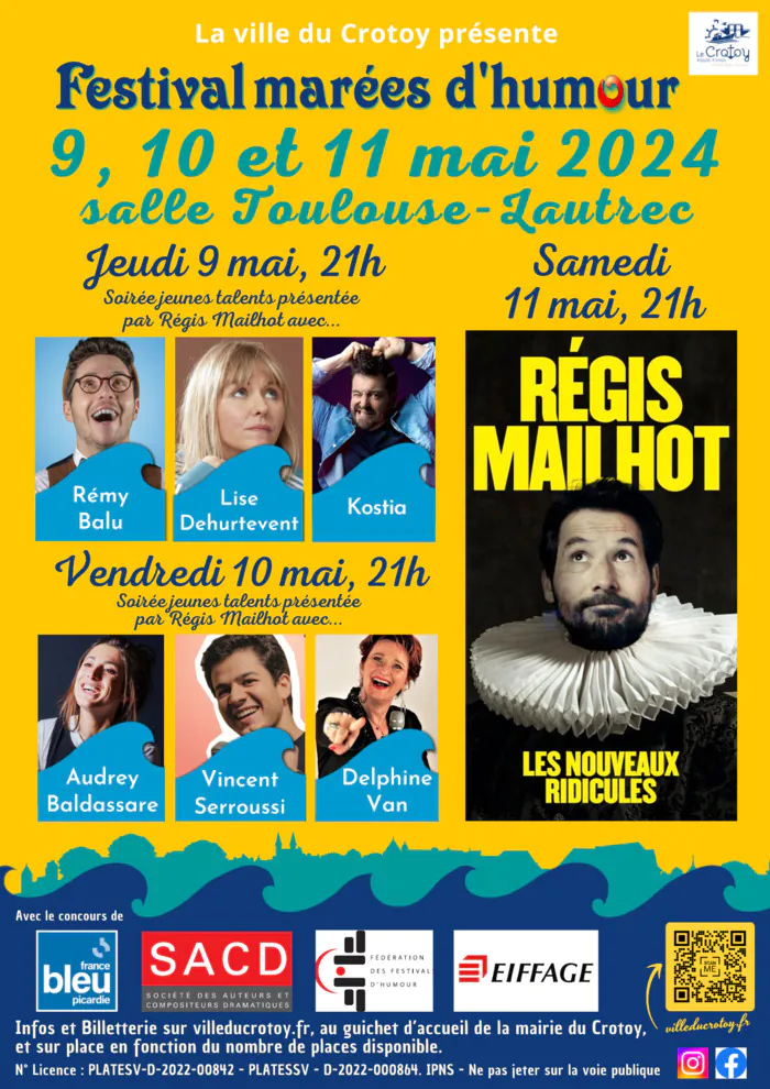 Festival Marées d'Humour Salle Toulouse-Lautrec
