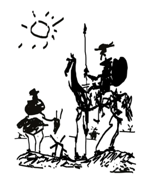 Don Quichotte Picasso
